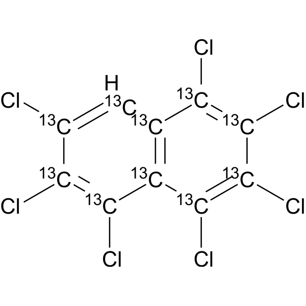 1,2,3,4,5,6,7-Heptachloro naphthalene-13C10 219526-49-5